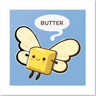 Butter Fly Posters and Art